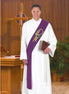 Eucharistic Smooth Weave Poly Deacon Stole