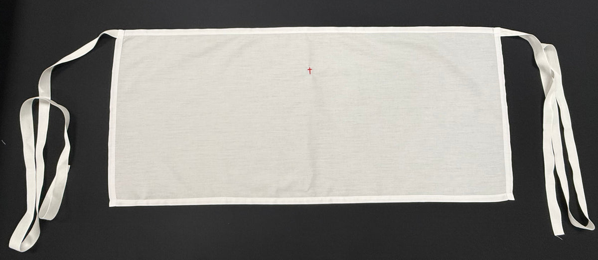 Amice -65% Dacron Polyester / 35% Combed Cotton (Optional Extended Ties Available)
