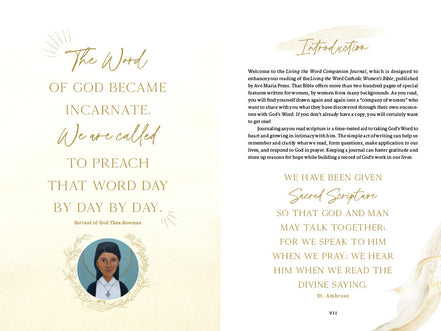 Living the Word Companion Journal