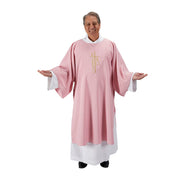 Alpha Omega Smooth Weave Dalmatic with Matching Inner Stole