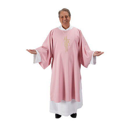 Alpha Omega Smooth Weave Dalmatic with Matching Inner Stole