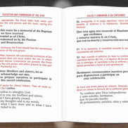 Order Of The Anointing Of The Sick And Their Pastoral Care - BILINGUAL POCKET EDITION