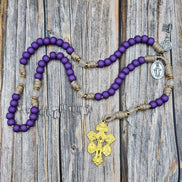 Purple Penance Catholic Rosary