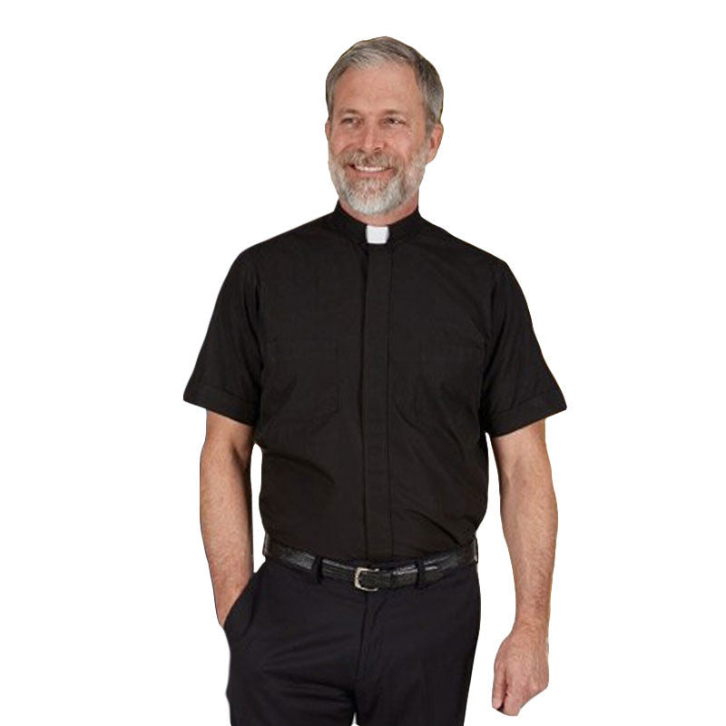 Summer Comfort Short Sleeve Clergy Shirt