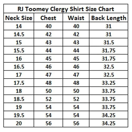 Deacon Cross Grey Clergy Shirt - Two Pocket - Short Sleeve - 65% Poly / 35% Cotton - RJ Toomey