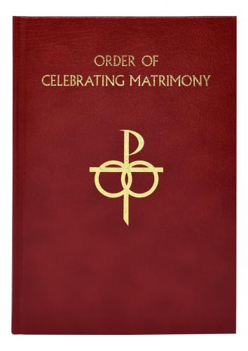 Order of Celebrating Matrimony - Leather Hard Cover