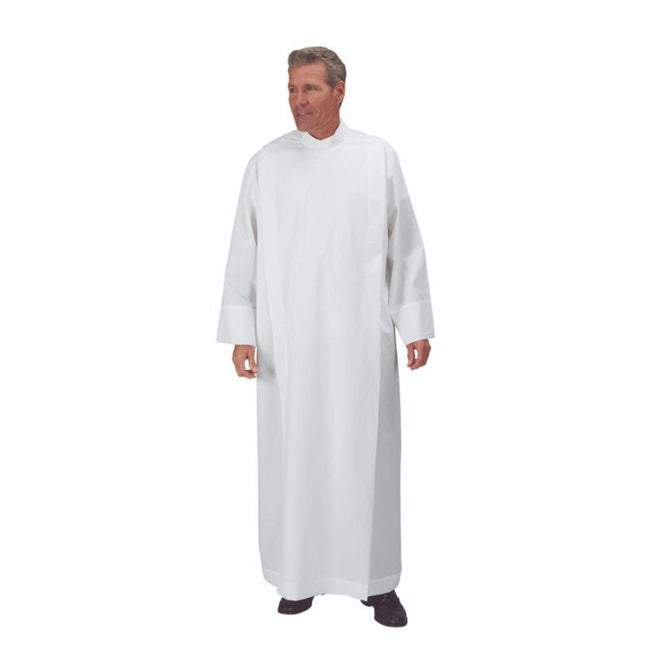 Front Wrap Plain Alb