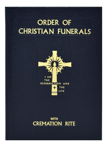 Order of Christian Funerals (Deluxe Edition / Leather) with Cremation Rite