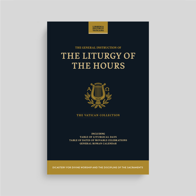 General Instruction of the Liturgy of the Hours paperback front cover