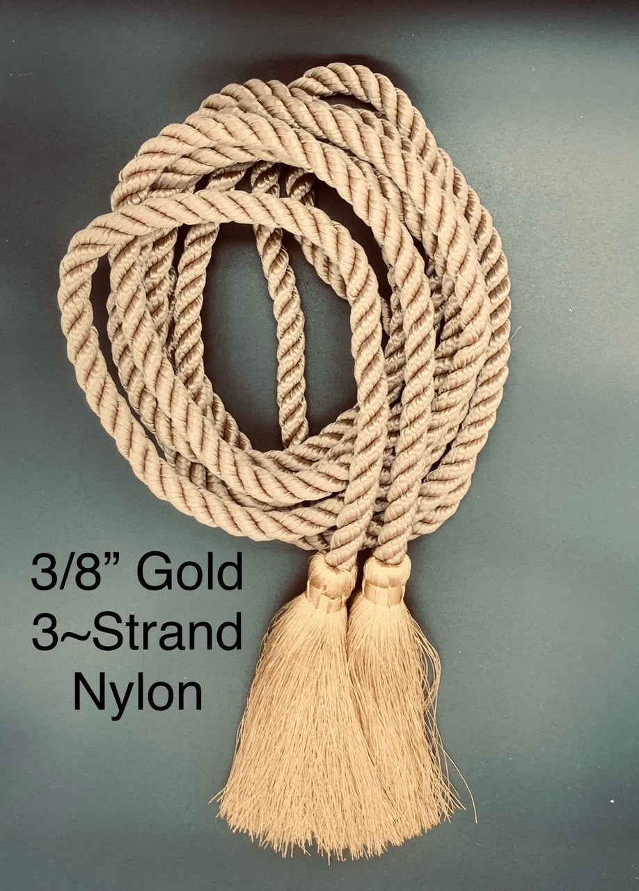 Made to Order 3-Strand Twisted Nylon