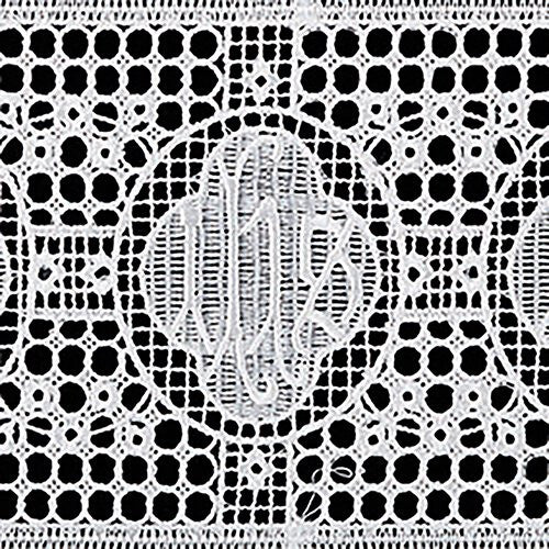 IHS Lace Insert Front Wrap Alb