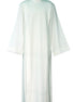 Tropical Weight Pleated Poly Wool Blend Alb