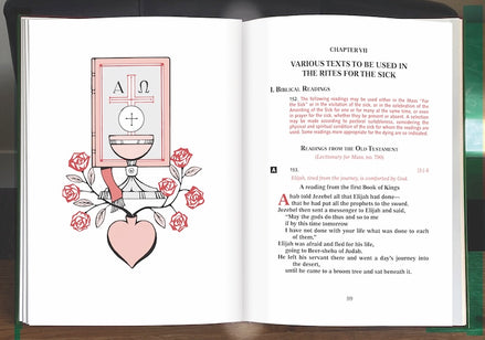 Order Of The Anointing Of The Sick And Their Pastoral Care - LARGE SIZE