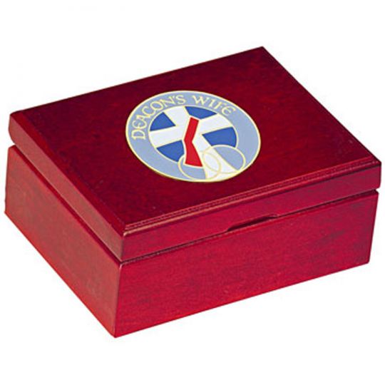 Deacon's Wife Engraveable Keepsake Box