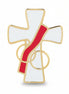 Deacon Spouse Cross Lapel Pin