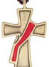 Deacon Cross Bronze Pendant
