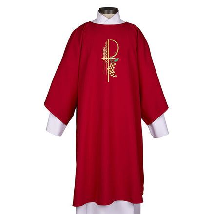 Eucharistic Smooth Weave Poly Dalmatic with Matching Stole