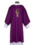Eucharistic Smooth Weave Poly Dalmatic with Matching Stole
