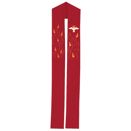 Holy Spirit & Tongues off Fire Deacon Stole