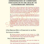 Holy Communion and the Worship of the Eucharistic Mystery outside Mass
