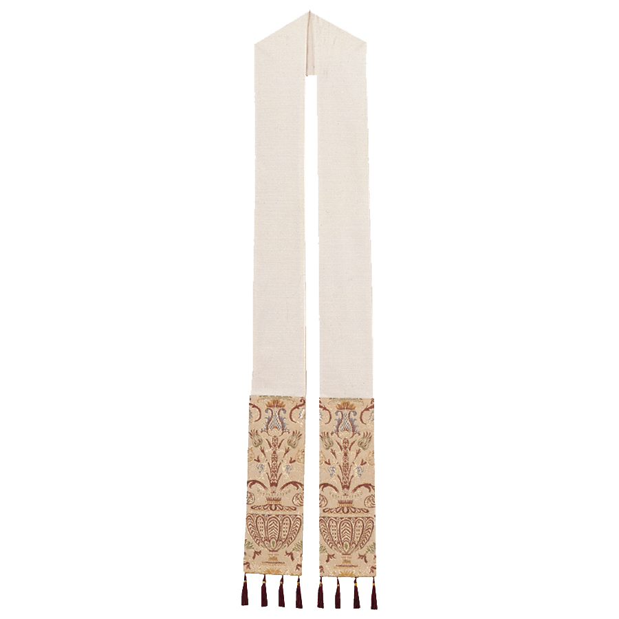 Deacon Soft Polyester with Tapestry Stole - Dry Clean Only