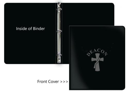 Deacon Cross Photo Keepsake Album - Includes 16 Photo Album Pages