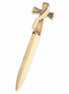 Deacon Cross Bronze Letter Opener