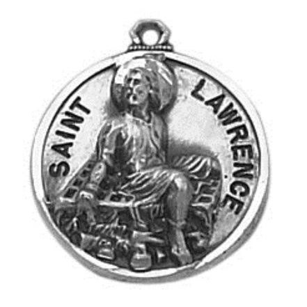 Creed Sterling Patron Saint Lawrence Medal