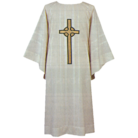 Textured Fabric with Celtic Cross Dalmatic