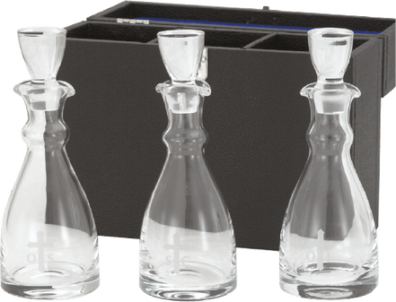 3pc Chrismal Set w/ Case 9776