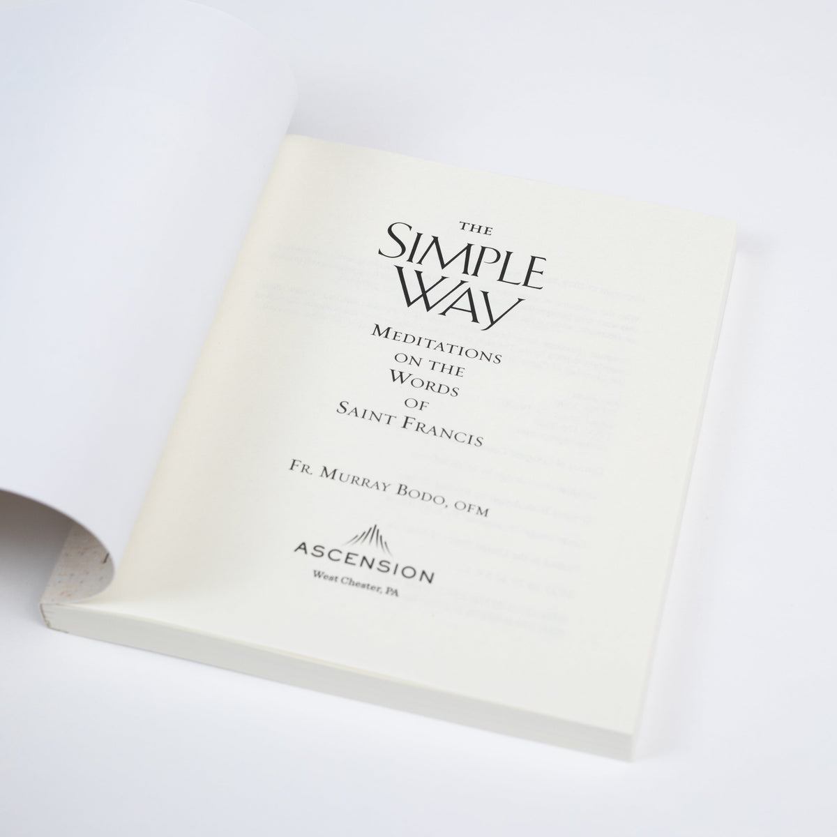 The Simple Way: Meditations on the Words of Saint Francis