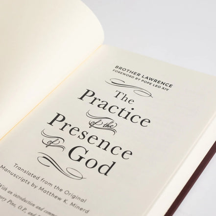 The Practice of the Presence of God - Pope Leo Edition