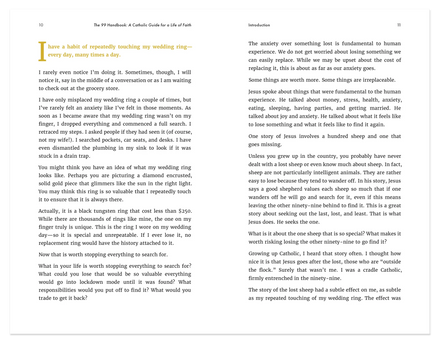 The 99 Handbook: A Catholic Guide for a Life of Faith