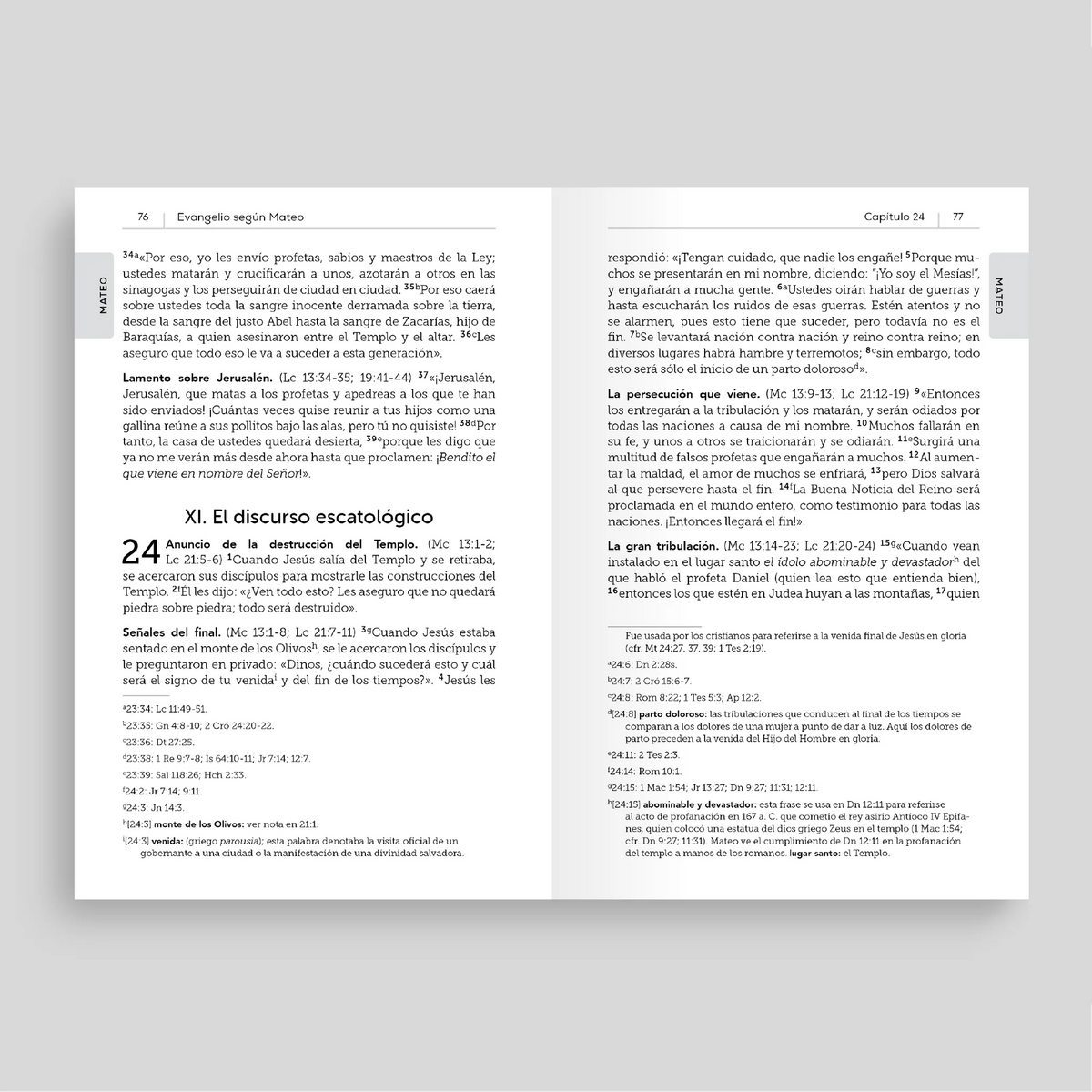 La Biblia de la Iglesia en América: Nuevo Testamento