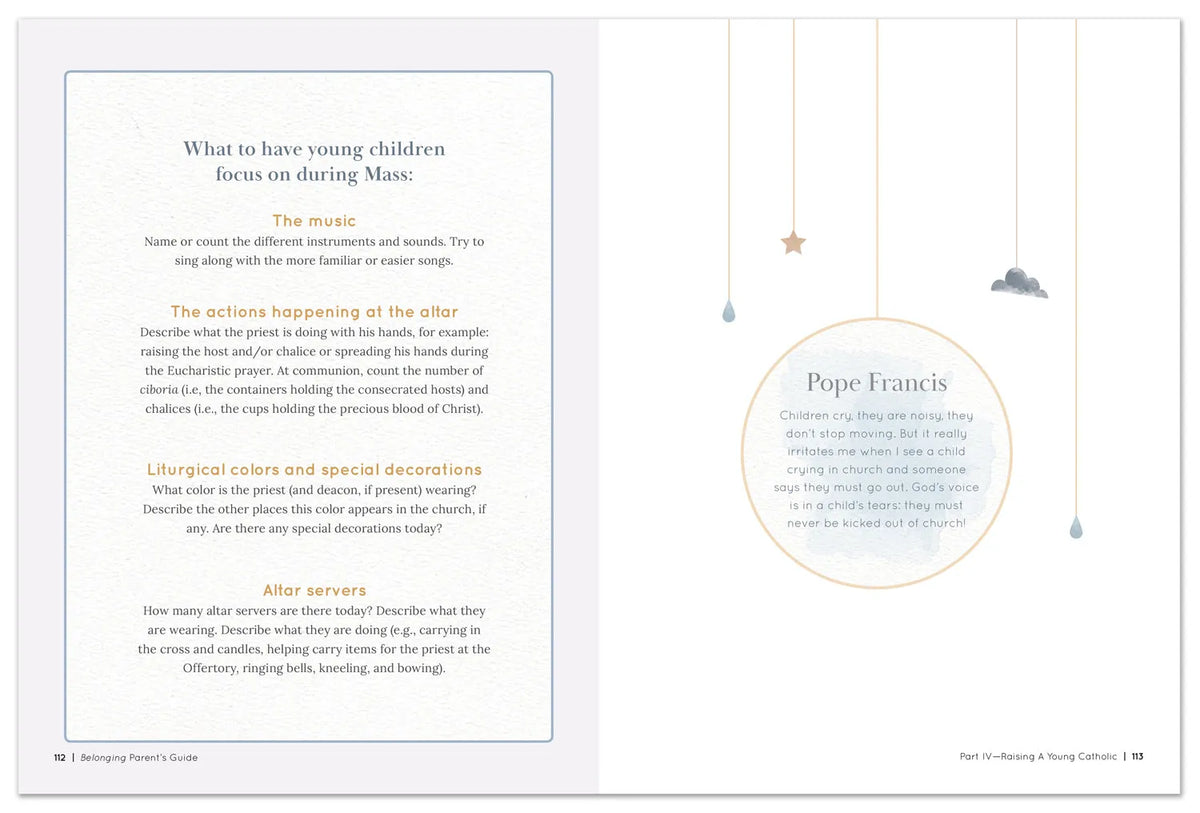 Belonging: Baptism in the Family of God, Parent’s Guide