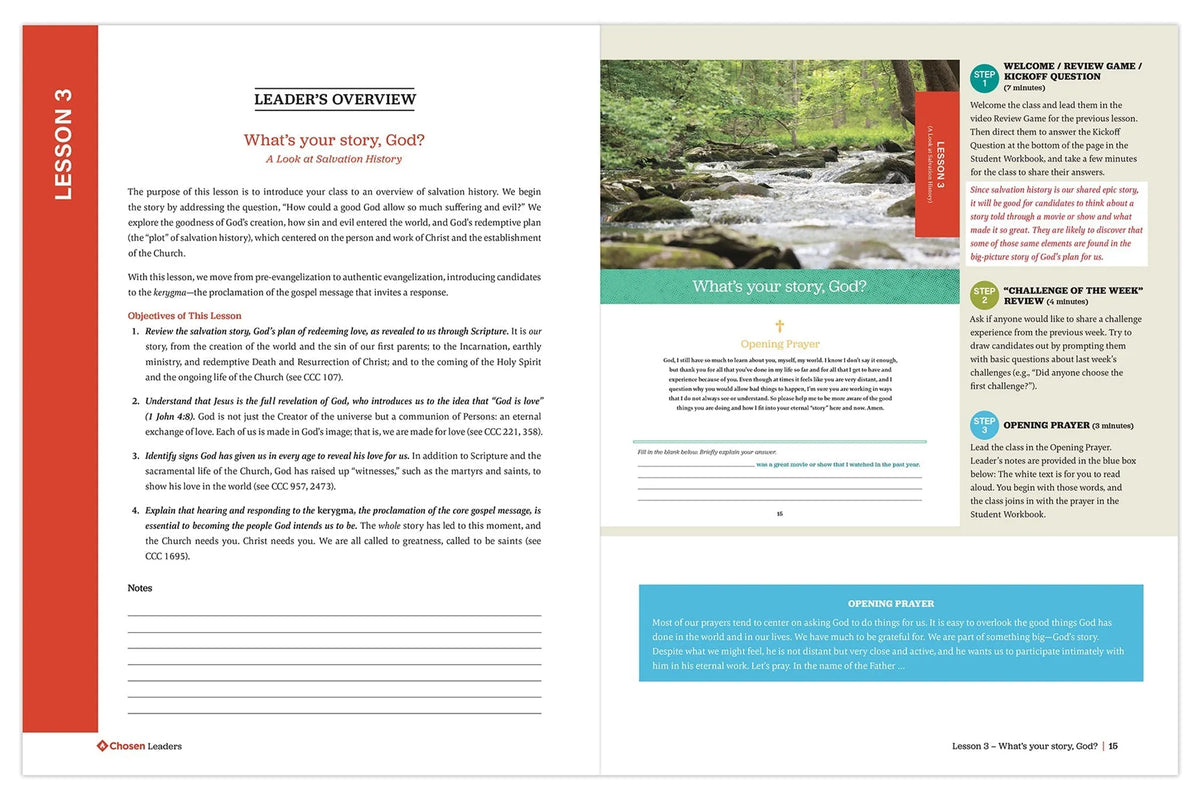 Chosen: Your Journey to Confirmation, Leader’s Guide