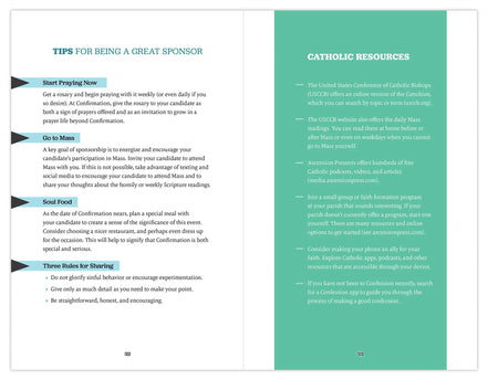 Chosen: Your Journey to Confirmation, Sponsor’s Guide
