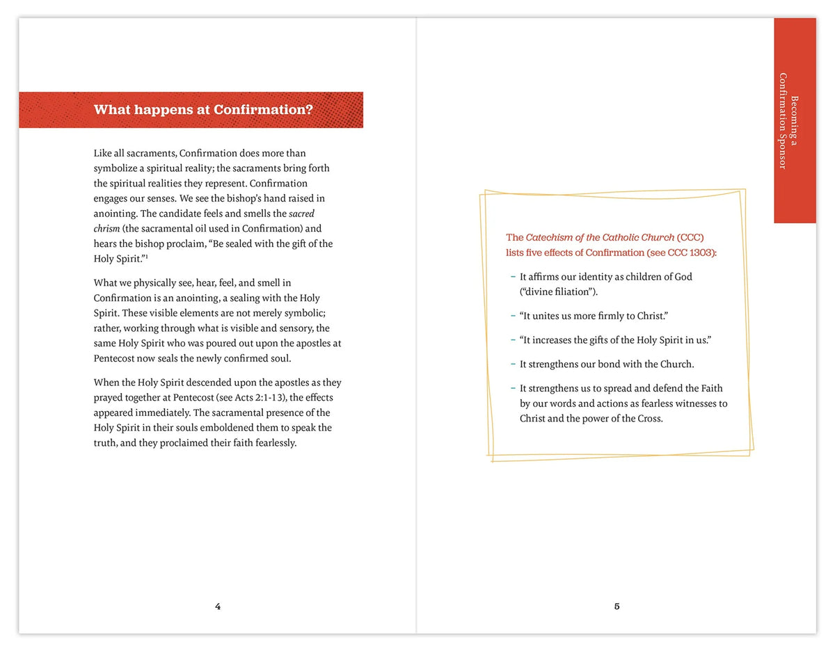 Chosen: Your Journey to Confirmation, Sponsor’s Guide