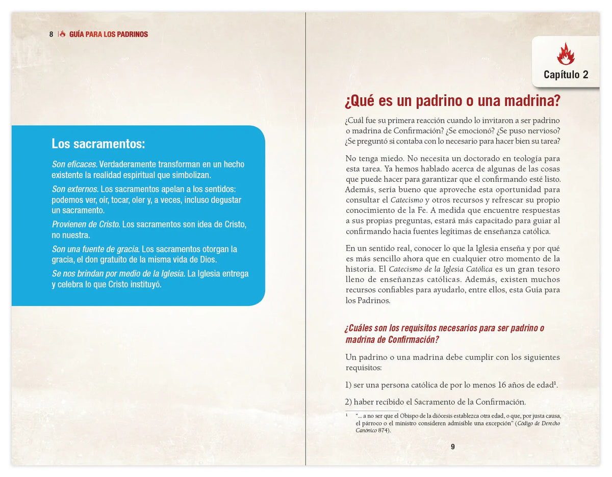 Elegido: tu camino hacia la Confirmación - Guía del padrino de Confirmación