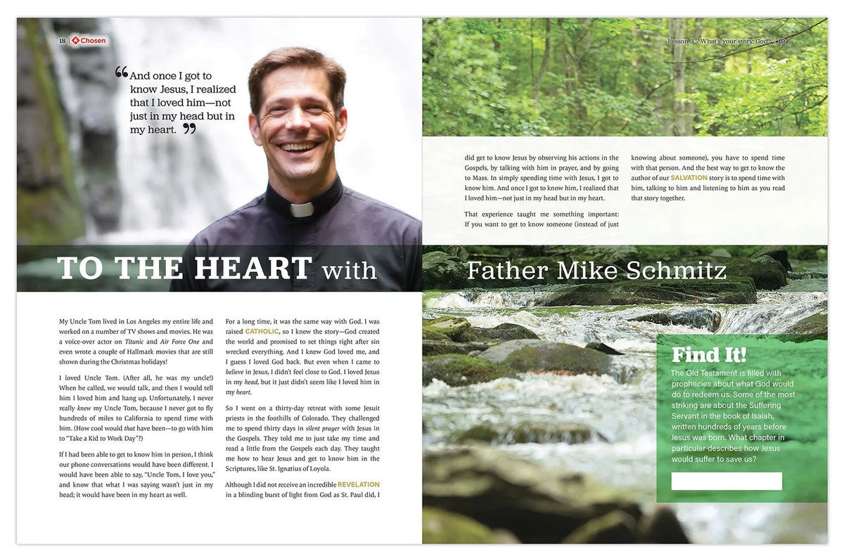 Chosen: Confirmation: Student workbook