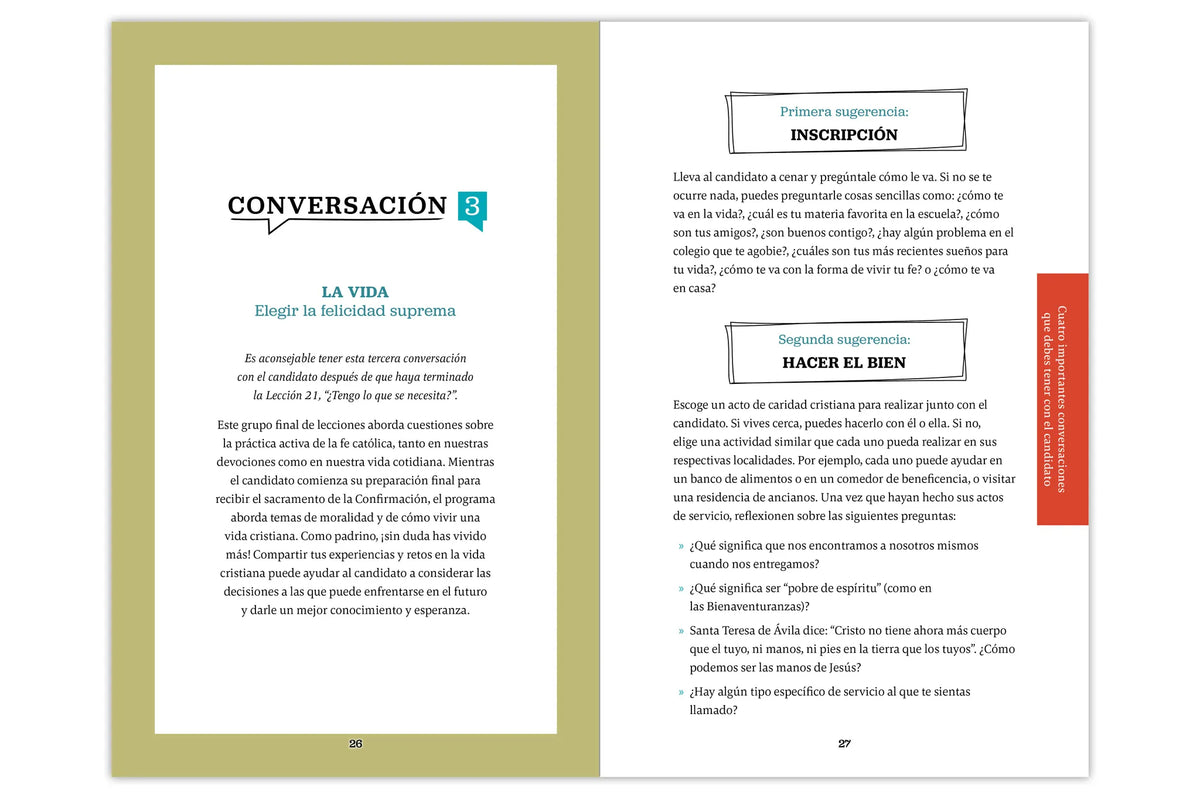 Chosen: Your Journey to Confirmation, Sponsor’s Guide