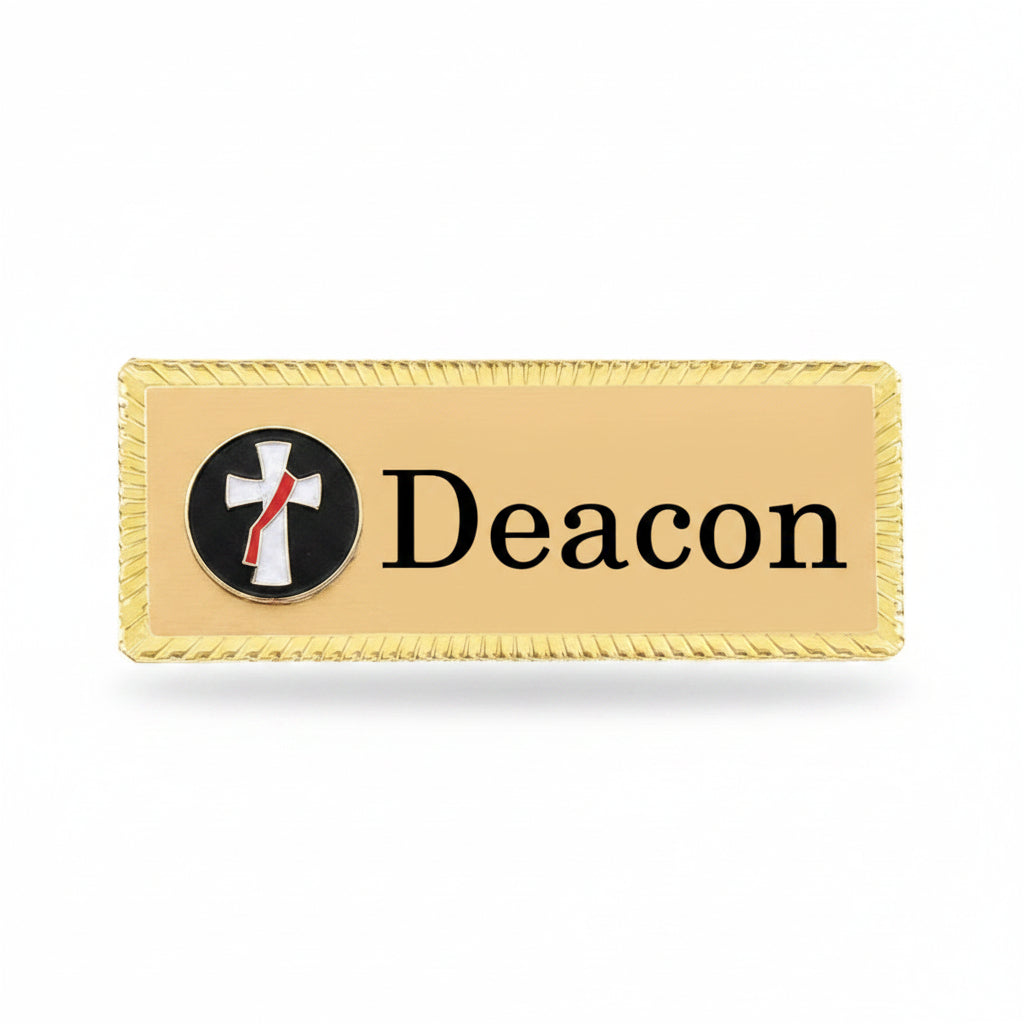 Deacon Medallion Badge