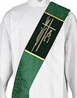 Alpha Omega Jacquard Deacon Stole