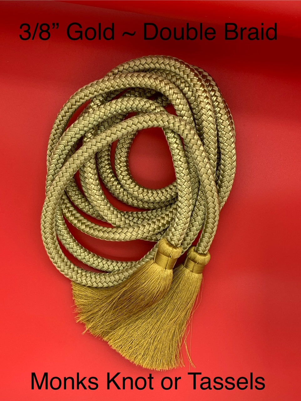 Made to Order Double Braid Liturgical Cincture