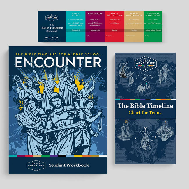 Encounter: The Bible Timeline for Middle School, Student Workbook
