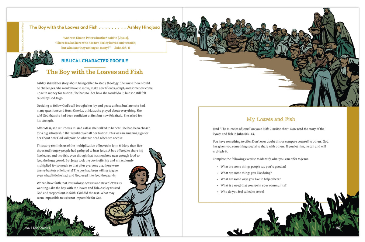 Encounter: The Bible Timeline for Middle School, Student Workbook