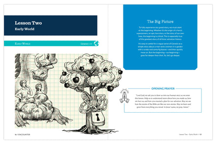 Encounter: The Bible Timeline for Middle School, Student Workbook