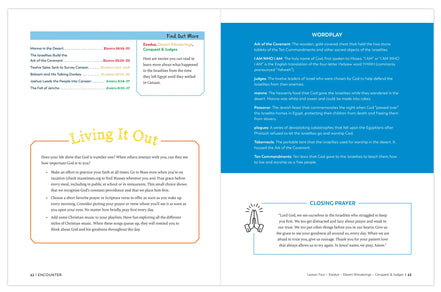 Encounter: The Bible Timeline for Middle School, Student Workbook