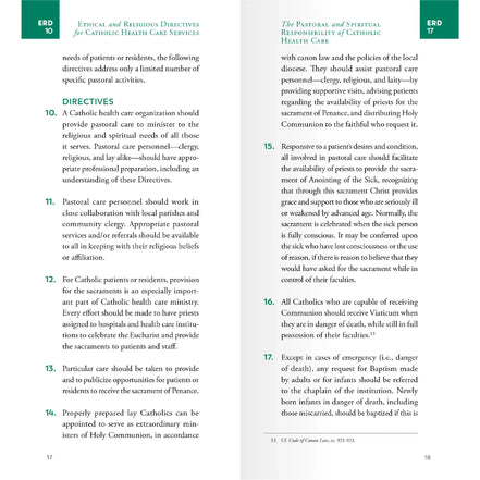 Ethical and Religious Directives for Catholic Health Care Services (7th Edition)