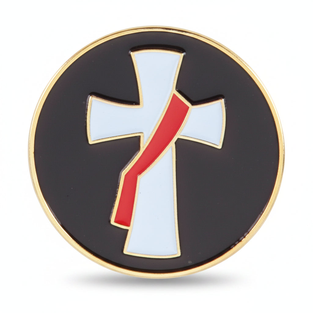 Deacon Cross Golf Ball Marker